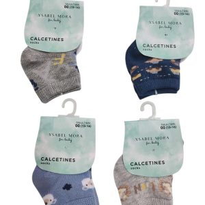 52859-Calcetín Tobillero Bebé Niño Ysabel Mora