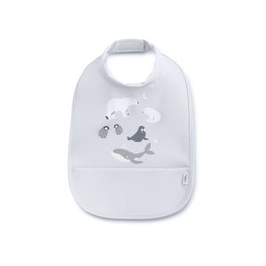 16567-Babero Impermeable “Polaris Glacier Gris” Saro