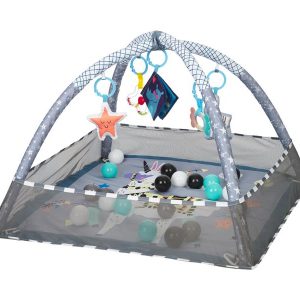 31201010404-Alfombra de juego con 18 bolas “Happy Lama”  Kikkaboo