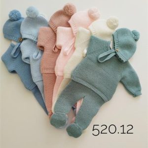 520.12-Conjunto Punto con Polaina Baby Fashion