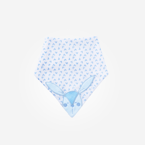 16508-Bandana “Wild Colors” azul Saro