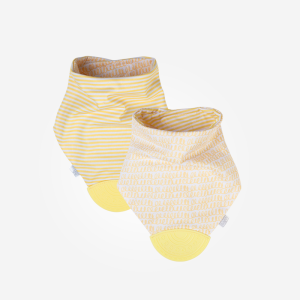 Bandana Reversible con Mordedor Amarillo Saro