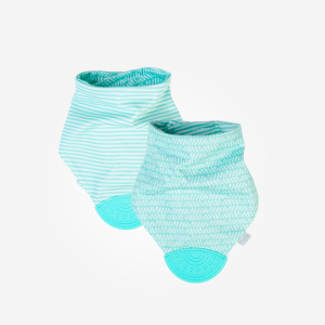 Bandana Reversible con Mordedor Menta Saro