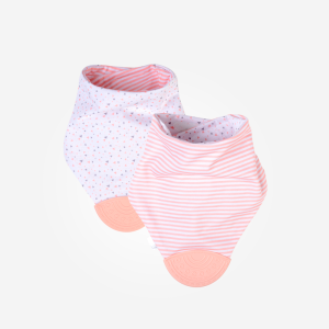 Bandana Reversible con Mordedor rosa Saro