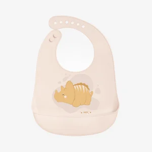 Babero silicona «Party» Dinosaurio new