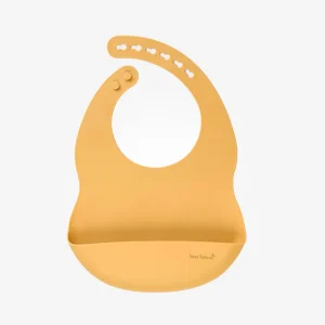 Babero de silicona Nordic Mostaza new