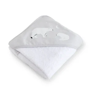 Capa de Baño XL - Polaris Gris - 100x100cm - Bonjourbébé