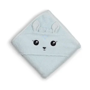 CAPA DE BAÑO BEBÉ Y NIÑO ALGODÓN 100% - CONEJITO DEER AZUL - Bonjourbébé new