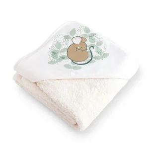 Capa de Baño XL - Spring Cottage Serigrafía - 100x100cm - Bonjourbébé