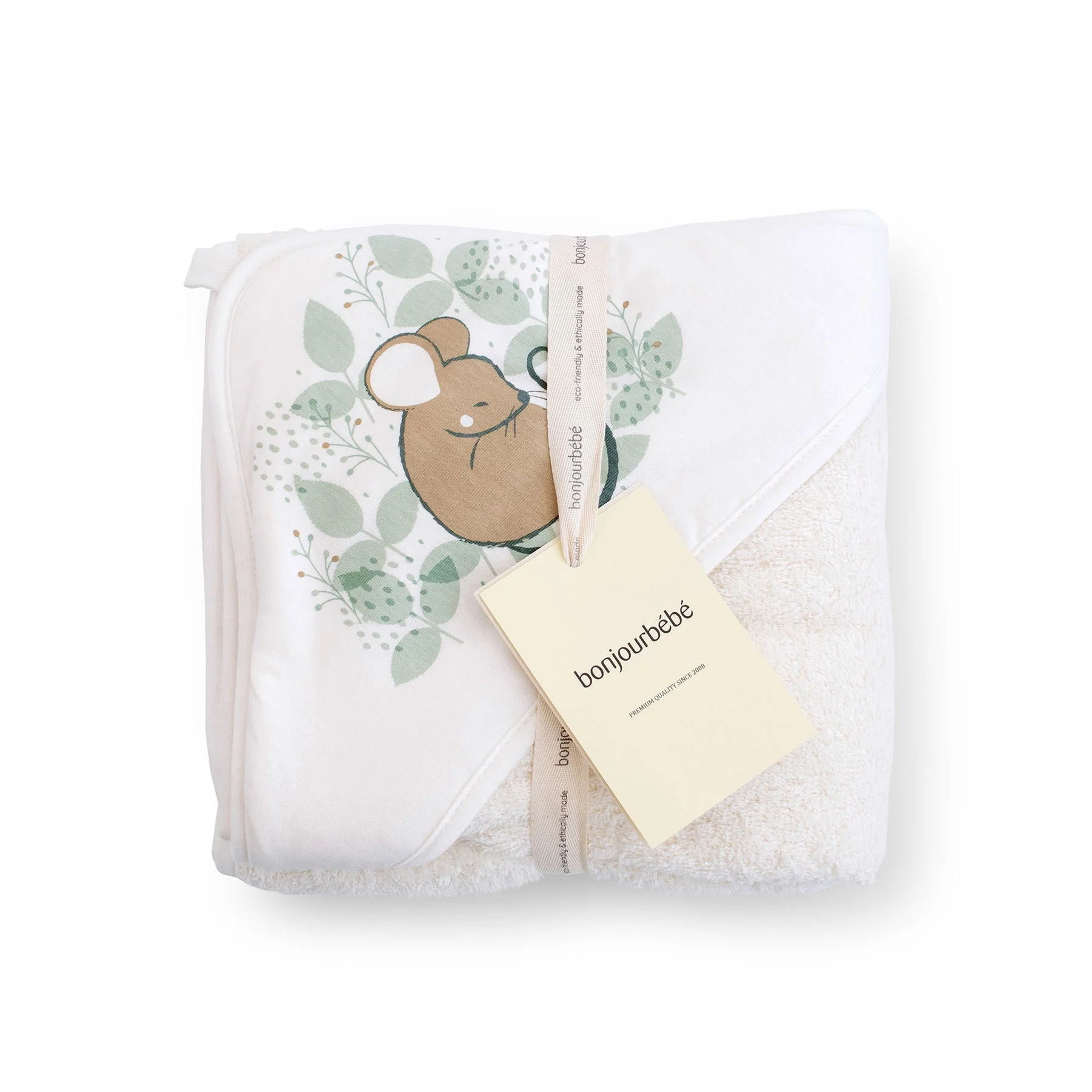 Capa de Baño XL - Spring Cottage Serigrafía - 100x100cm - Bonjourbébé - Imagen 2