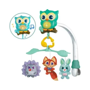 Móvil Musical Con Luz Para Cuna O Coche De Bebe