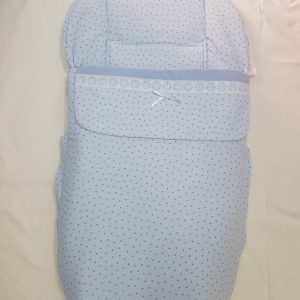 0741-Saco Silla Paseo “Lunares” Artesania Chari