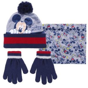 Conjunto 3piezas Snood “Mickey Mouse” Cerdá