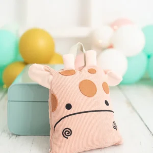 Manta de Viaje y Cojín 2 en 1 - Jirafa