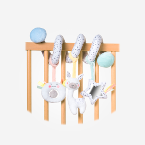 Espiral con Sonajeros “Wild Colors Alpaca” Saro