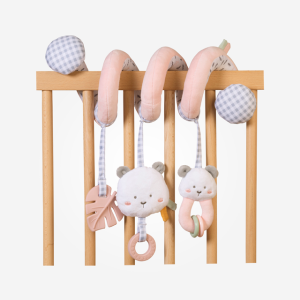 22443-Espiral con Sonajeros “Sweet & Fun” Rosa Saro