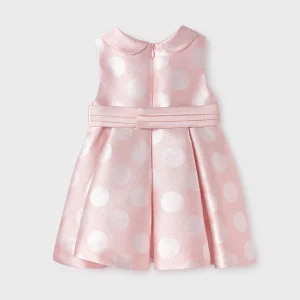 Vestido Jacquard Lunares Bebé