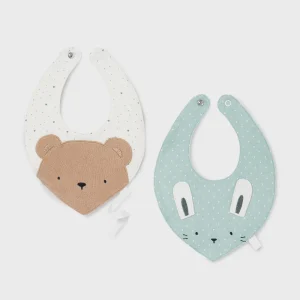 Set 2 baberos 3 meses new