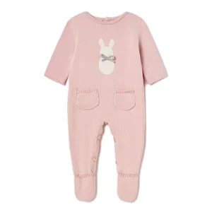 Osito enterito Ecofriends 100% Algodón ROSA