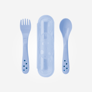 52104-Juego de Cubiertos con Estuche Azul