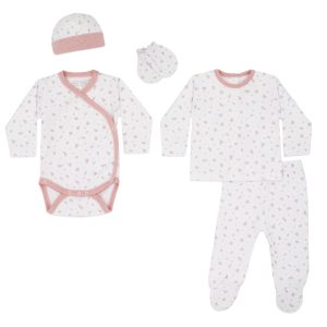 Pack Recién Nacido Rosa Empolvado Rapife