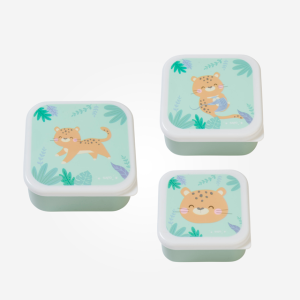 70004-Set 3 Cajitas Almuerzo “Jungle Cheetas”