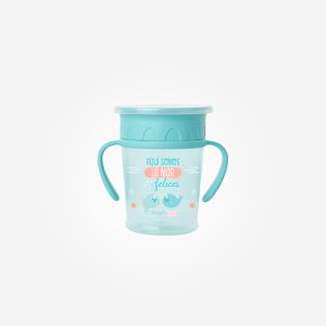 Vaso 360º antigoteo “La Mar de Felices ” Mr.Wonderful