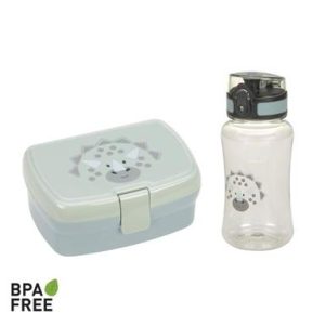 1210057547-Lunchbox + Drinking Bottl “Dino Green”