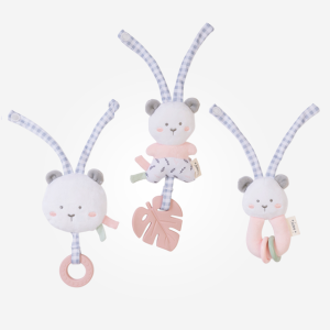 21753-Set 3 Sonajeros “Sweet & Fun” Rosa