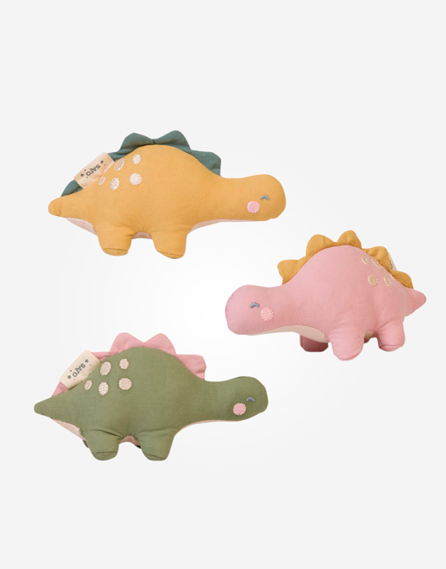 0155-Peluche con Sonajero “Wild Dinos” Saro