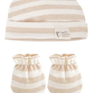 72043-Pack Gorro y Manoplas “Purest” Raya Calamaro
