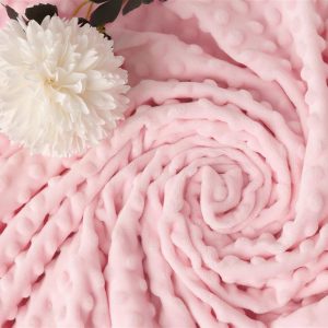 3976-Mantita Topitos Rosa Kiokids