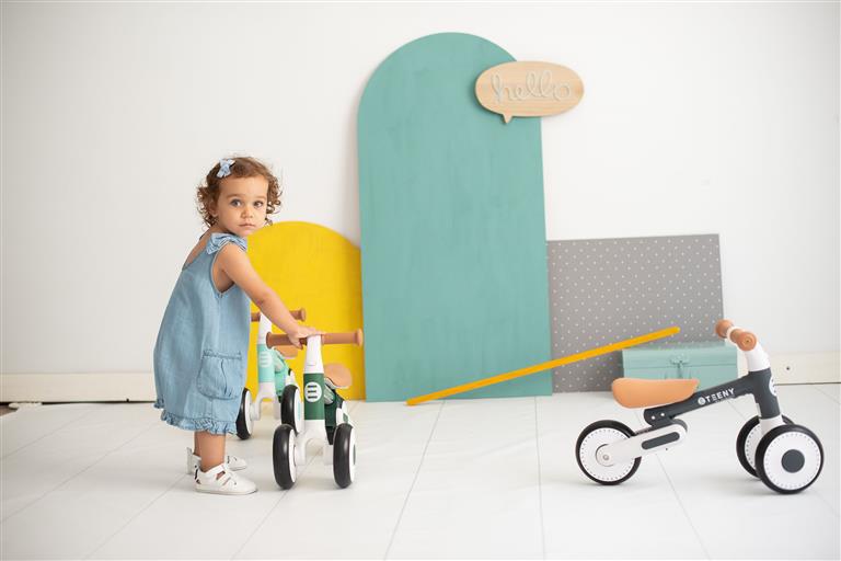 WB0608V-Bicicleta Sin Pedales “Teeny” Verde Olmitos - Imagen 8