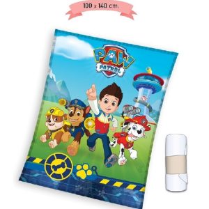PAW23-022-Manta Polar Patrulla Canina 100x140cms