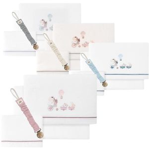 30202-Tríptico Cuna Coralina “Jirafa Bicicleta” InterBaby