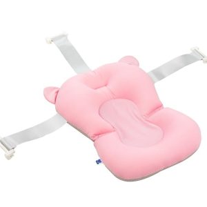 31404010010-Soporte suave de baño Bear Rosa