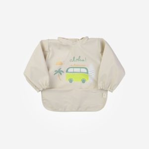 16586-Babero Impermeable con mangas Aloha Saro