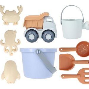 78891-Set de Juguetes de Playa cubo “Blue” Monnëka