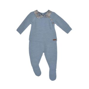 2010311-Conjunto Polaina “Tartan” Plomo La Ponderosa