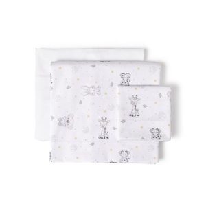 04314-Tríptico Minicuna “Koala” Bco/Rosa Interbaby