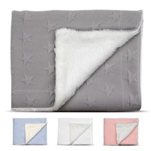 871-Manta “Universo” Gris Interbaby