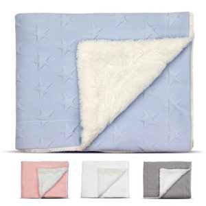 871-Manta “Universo” Azul Interbaby