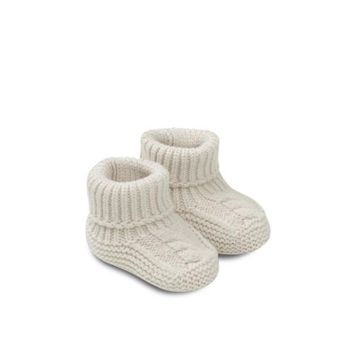 SET52-Set Toquilla,Gorro y Patucos Beige Interbaby - Imagen 3