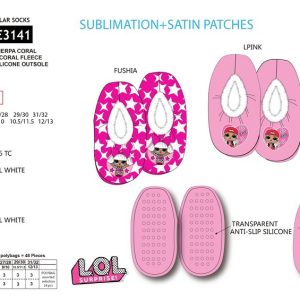 HS0756-Zapatillas Casa Suela Blanda “Lol”