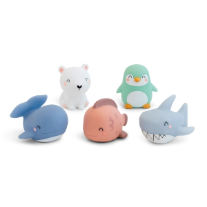 0366-Set de 5 juguetes de baño “Polaris” Saro