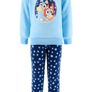 XH20053.B-Pijama Largo Coralina “Bluey” Celeste