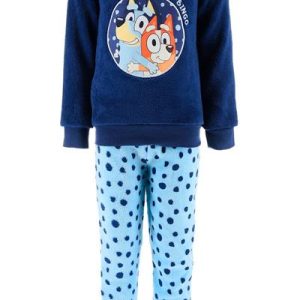 XH20053.B-Pijama Largo Coralina “Bluey” Marino