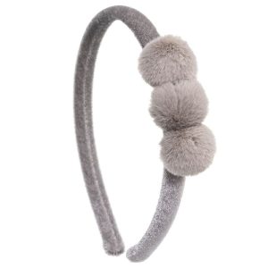 201107479-Diadema Velvet con 3 pompones Siena Complementos