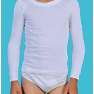 4110-Camiseta Infantil Manga Larga Niño Llorens