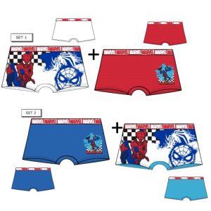 YE30049-Pack 2 Boxers “Spiderman”